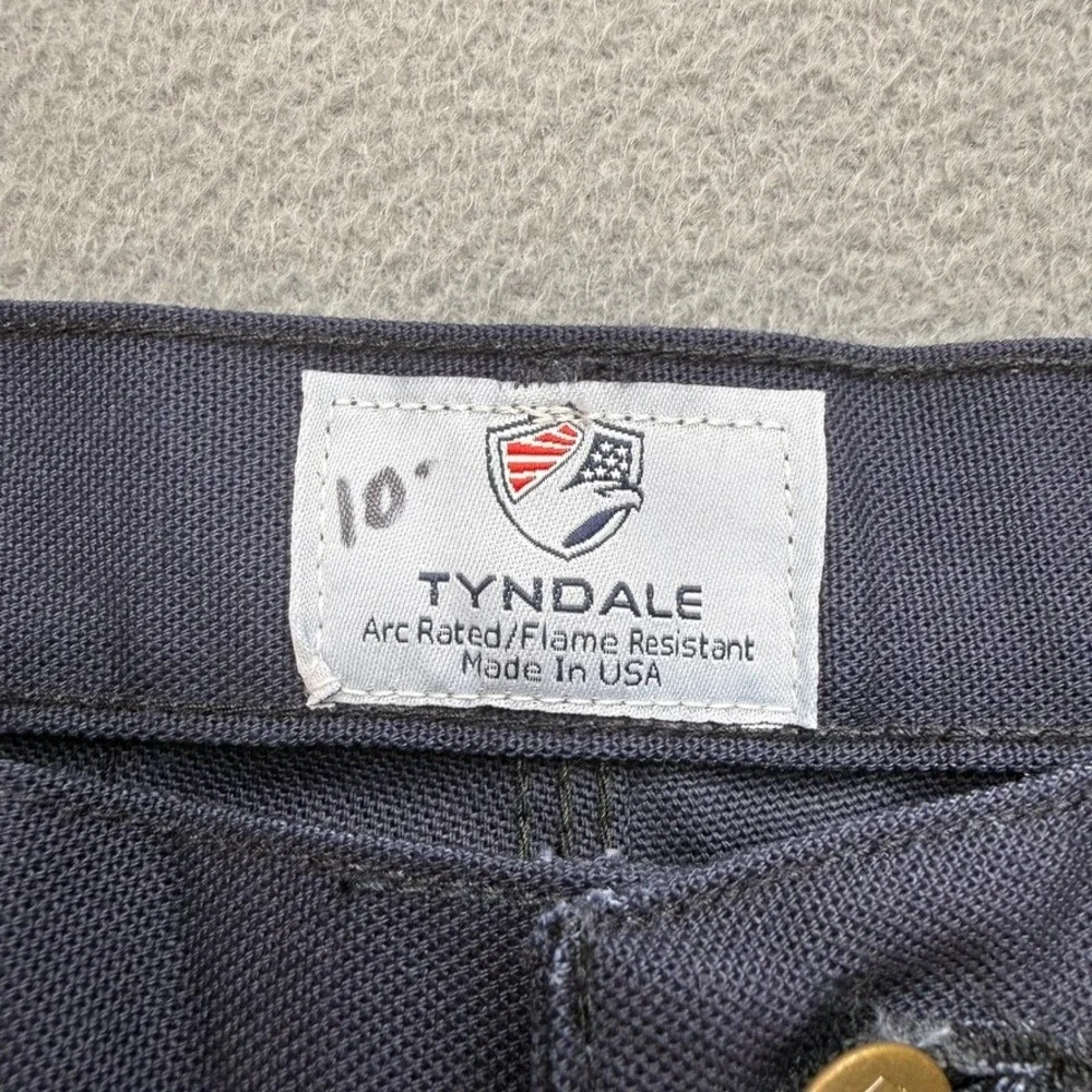 Tyndale FR K290T Flame Resistant Work Pants Straight Fit 42x32 Blue Workwear